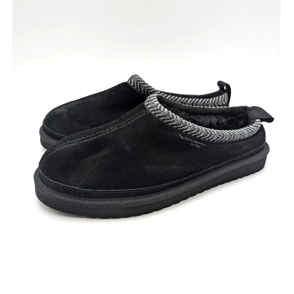 Koolaburra by UGG Burree Slipper Shoes Round Toe Women's Black Size US12 EU43